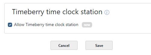 Settings Goodtime Time tracking software